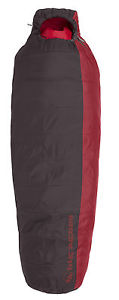 Big Agnes Farwell 0 Sleeping Bag (Synthetic)-Coffee/Crimson-Long-Right