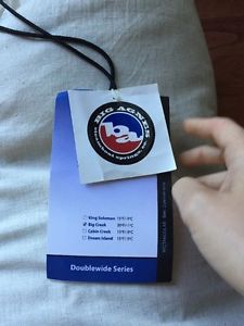 Big Agnes "Big Creek" Double wide Sleeping Bag-New Never Opened