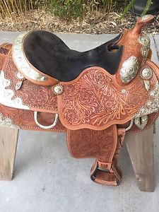 Western Show Saddle