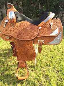 Circle Y Western Pleasure Equitation Show Saddle 16" Resistance Fee