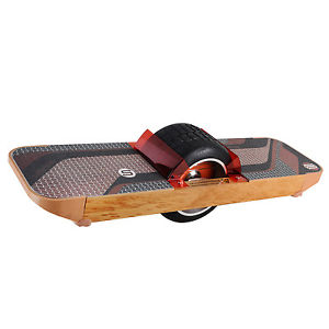 R1 Surfwheel One Wheel Electric Skateboard with APP Control Brown Surfwheel