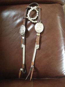 Harris Leather Silver Headstall