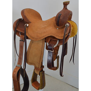 New! 16" J. Stead Saddle Co. Ranch Saddle Code: JSTEAD160WJRANRW