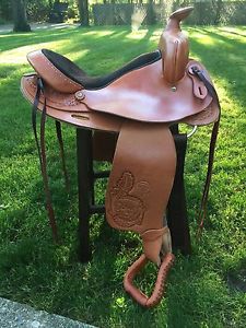 Colorado Trail Master Western Saddle 15" FQHB NEW With Tags