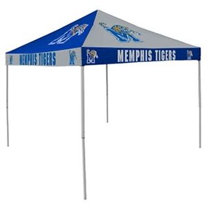 NCAA Memphis Tigers Checkerboard 9 x 9 Pop-Up Canopy Tent, new in case,OBO
