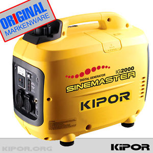 KIPOR IG2000 - Stromerzeuger DIGITAL INVERTER GENERATOR 2KW 2000 Watt tragbar