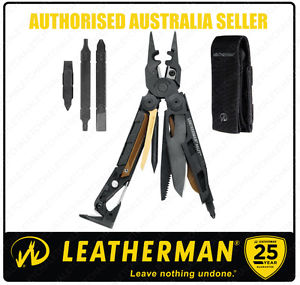 NEW Leatherman Black MUT EOD Stainless MultiTool & Sheath & Bit Kit *AUTHAUSDEAL