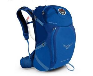 Heat-Embossed, Scratch-Free Zippered Stash Pocket Skarab 32 Hydration Pack
