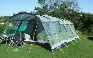 Outwell Montana 6 Tent, Extension, Carpet, Footprint & Everything You Need