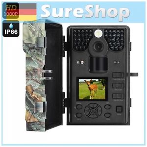 HD HUNTING CAMERA 12MP 1080P IP66 2 INCH DISPLAY 4X DIGITAL ZOOM NIGHT VISION