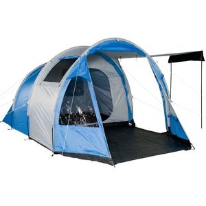 Fridani TSB 400 - 4 Personen Tunnel-Zelt mit Vorraum, 3000mm, 425x240x190 cm, 11