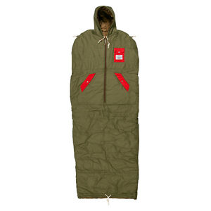 Poler Stuff Napsack Sleeping Bag Burnt Olive Large Camping Hiking Outdoors