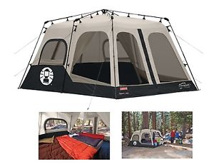 Camping Family Tents 8-person, 2-room Instant Large 14'x10' Waterproof Hiking