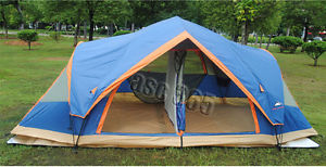 Instant Camping Tent 8 People Waterproof Camping Family Camping Tent Easy Set Up