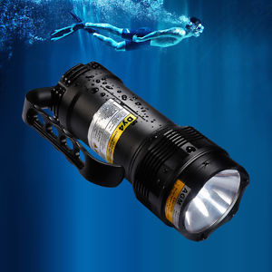 AGM 35W/45W/65W Modi 5000LM HID Licht Tauchlampe Diving Light mit 7800mAh Akku