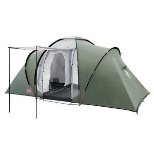 Coleman Ridgeline Plus 4-Person Tent, Waterproof Windproof Camping Camp Sleeps 4
