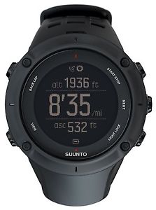 SUUNTO Multifunktionsuhr / Armbanduhr Ambit 3 Peak black Schwarz