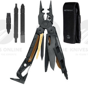 LEATHERMAN MUT EOD BLACK MILITARY STAINLESS MULTITOOL + SHEATH + BIT KIT