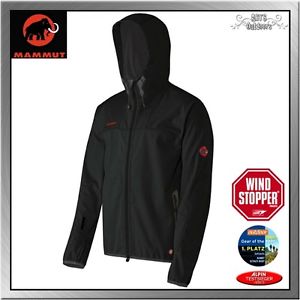 Mammut Ultimate Hoody Herren Softshelljacke Windstopper black