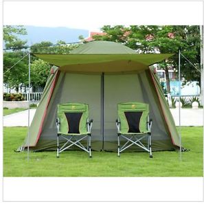 double layer giant 4-8 person party garden beach camping tent gazebo pergola
