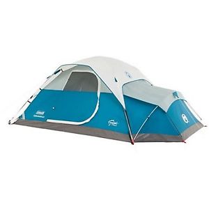 Coleman Juniper Lake Outdoor Camping Shade 4 Person Instant Dome Tent With Annex
