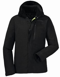 Schöffel - Rhys - 50-60 - schwarz - Herren Multifunktionsjacke, Venturi Laminat