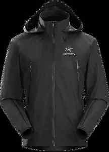 $349 Men's Arcteryx Beta LT Hybrid Jacket XL Black Waterproof Gore-Tex NWOT