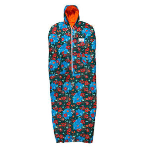 Poler Stuff Napsack Sleeping Bag Blue Steel Flora Medium Camping Hiking Outdoors