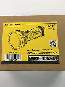 Nitecore TM16 4x Cree XM-L2 U2 Led Flashlight 4000Lumens