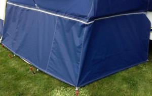 Pennine Fiesta Folding Camper Trailer Tent Under Bed Side Storage Skirts ONLY