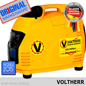 VOLTHERR Digital Inverter Generator KGE2500 pro STROMERZEUGER by Kipor.org 2,5KW