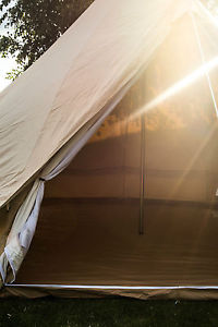 6 Metre canvas ZIG Bell Tent By Bell Tent Boutique.