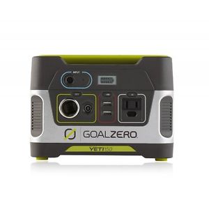 Goal Zero Yeti 150 Power Pack Generator - Solar Compatible, silent, fume-free