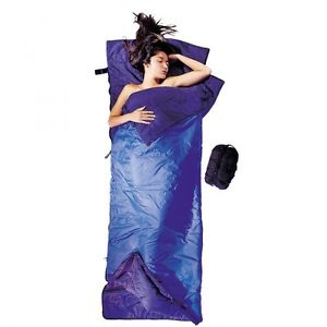 Cocoon Silk Tropic Traveler Sleeping Bag (Royal Blue, 86-Inch x 32-Inch)