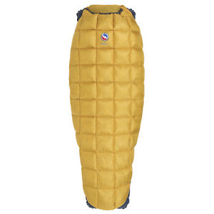 Big Agnes Pitchpine UL Sleeping Bag: 45 Degree Down Sunflower Reg/Left Zip