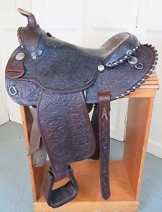 Circle Y 15 " Arabian Equitation ~ Show Saddle