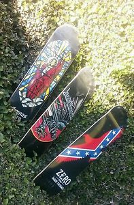 NOS 2000s ZERO JAMIE THOMAS (3) SKATEBOARD DECKS!!