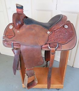 15.5 Used Teskey's Roper, Ranch Saddle