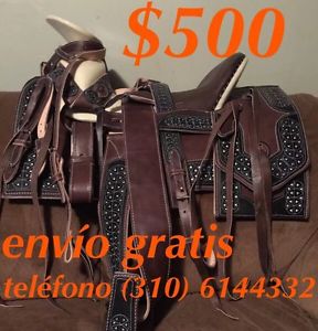 Horse Saddle Montura Charra Mejoro Precio Tel (310) 614 43 32