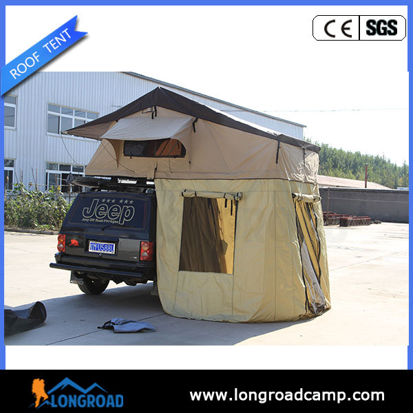 Roof Top Tent with two ladders and Annex