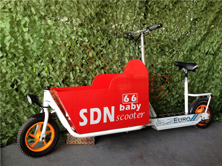 SDN new design 2 wheel mother and kids baby elding electrical scooters for adults electric scooter for mother