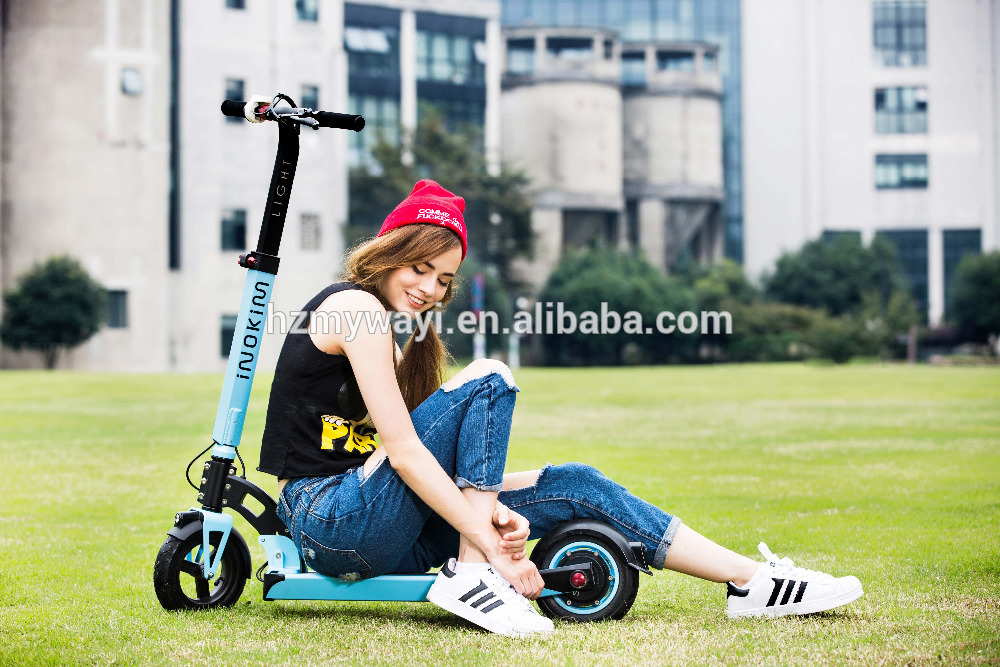 Hot and Popular INOKIM Brand 8 inch Tire Brushess toothless Cheap Electric Scooter For Adults