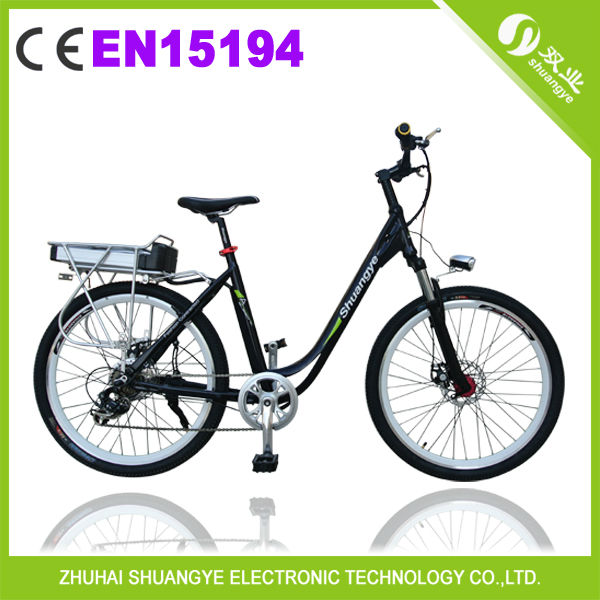 chinese factory price 28" 36v Electric City Bike frame shuangye A3-AL28