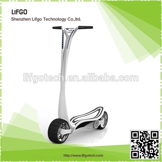 2015 world popular 35KM range per charge rechargable lithium ion battery mini electric scooter(HQY-UC038)