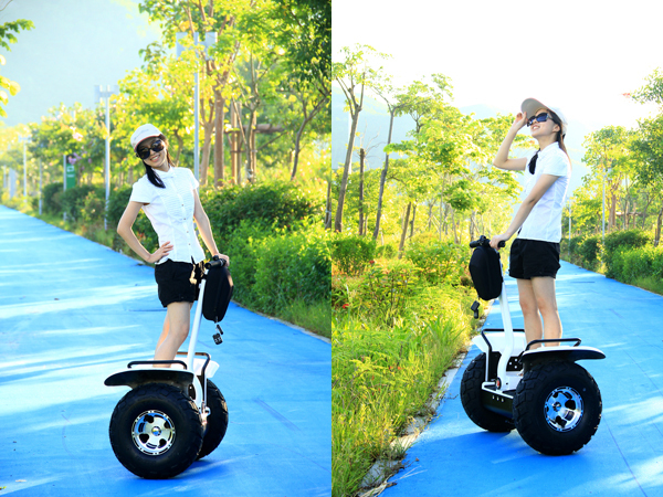 China newest model two big wheels self balancing road electric bikes