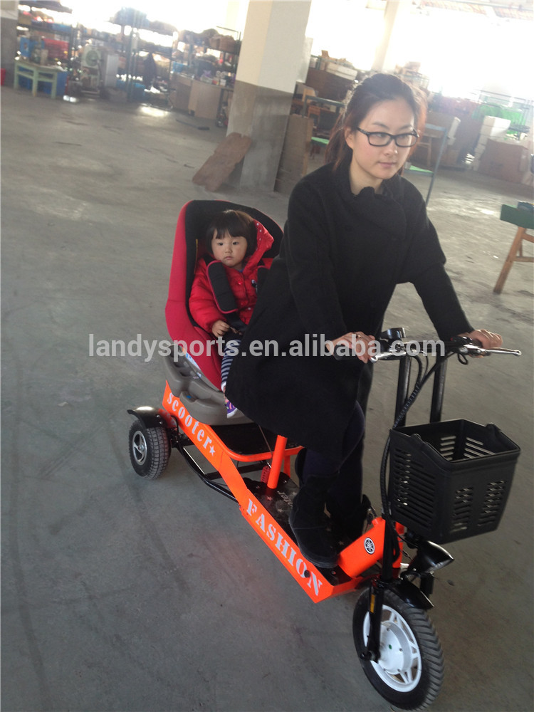 New three Wheel electric baby scooter mother and kids electrical scooters for sales