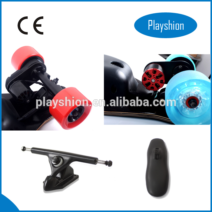 Zhejiang Factory wholesale 4 Wheel hoverboard electric skateboard / electric longboard for adults