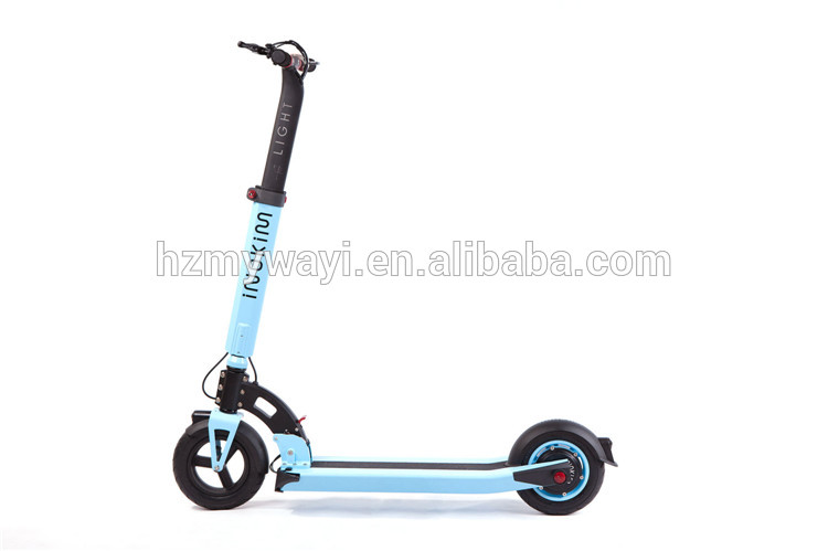2016 folding fashionable outdoor electric scooter for leisure time