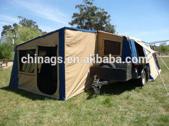 Fashionable Grey Trailer Tent