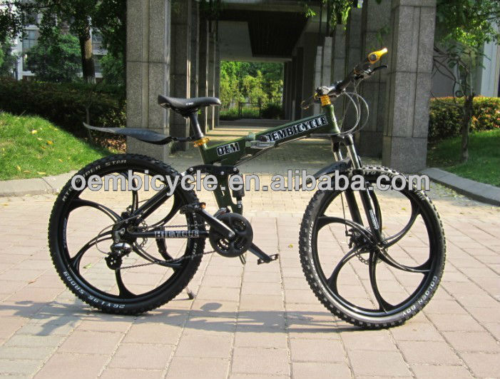 Aluminum Foldable mountain bike 26 inch 24 speed